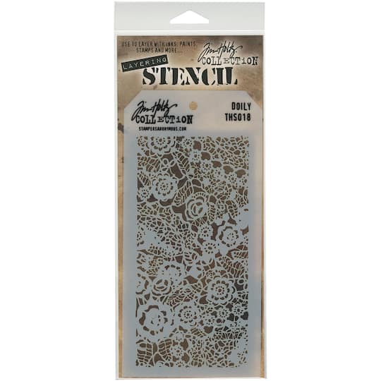 Stampers Anonymous Tim Holtz&#xAE; Dolly Layered Stencil